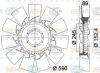BEHR HELLA SERVICE 8MV 376 757-761 Fan Wheel, engine cooling